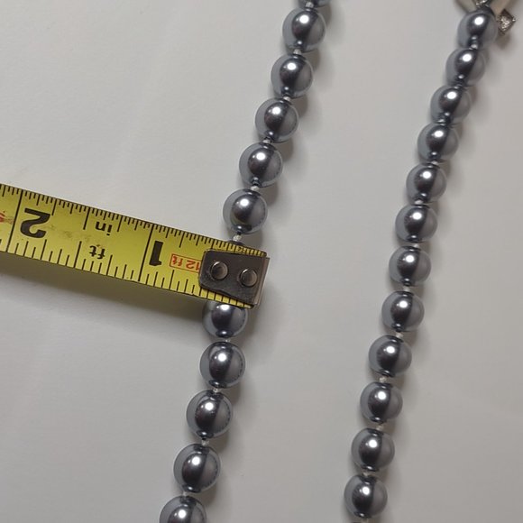 Metal Bead With Decorative Clasps Necklace And Bracelet Set - Picture 10 of 13